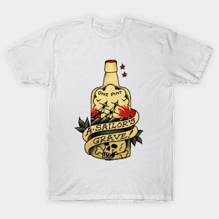 One Pint Sailor Tattoo T-Shirt